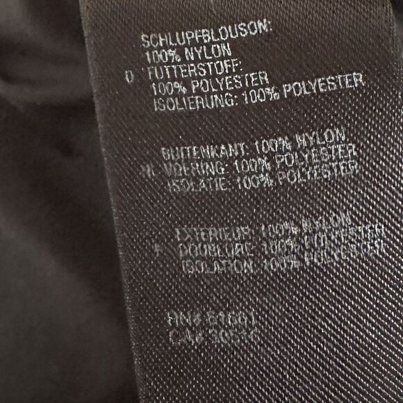 NORTH FACE Quilted Jacket Womens Small S Black Full Zip Lightweight Zip Pockets - Picture 11 of 13